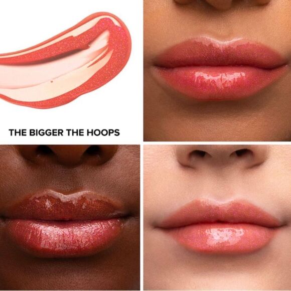 🌷 Too Faced The Bigger The Hoops Lip Injection Power Plumping Lip Gloss - Picture 2 of 7